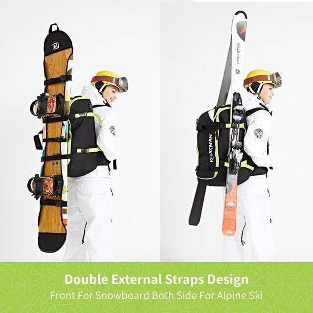 Travel Backpack for Skiing and Snowboarding – 50 Liters - Souliia