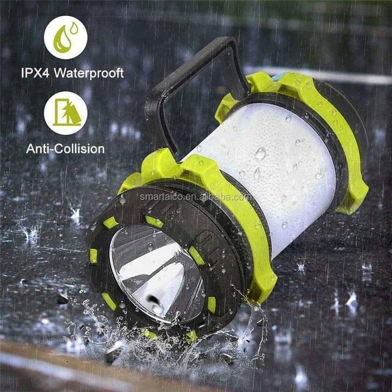 Rechargeable Camping Lantern and Power Bank - 6 Functions - Souliia