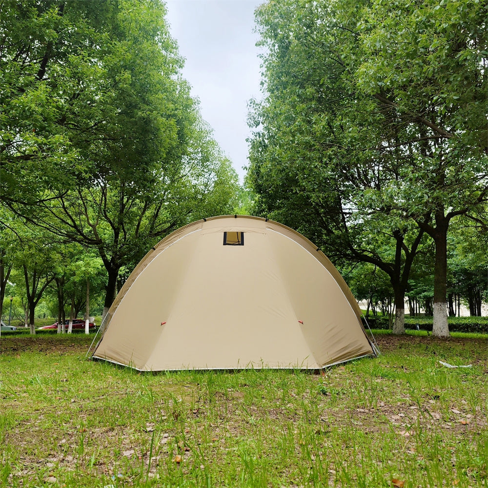 Tunnel Tent for 6 People with Canopy for Camping - Souliia