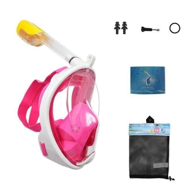 Underwater Exploration Full Face Diving Mask with Anti-Fog Feature - Souliia