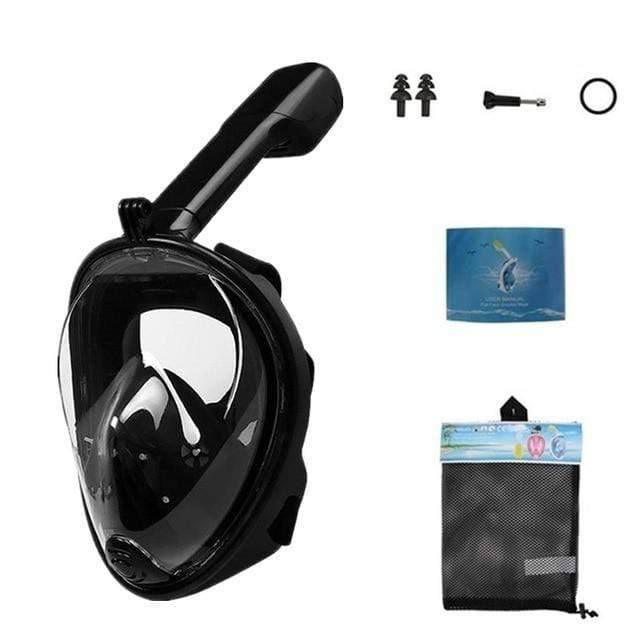 Underwater Exploration Full Face Diving Mask with Anti-Fog Feature - Souliia