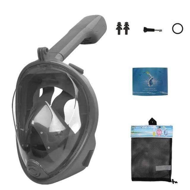 Underwater Exploration Full Face Diving Mask with Anti-Fog Feature - Souliia