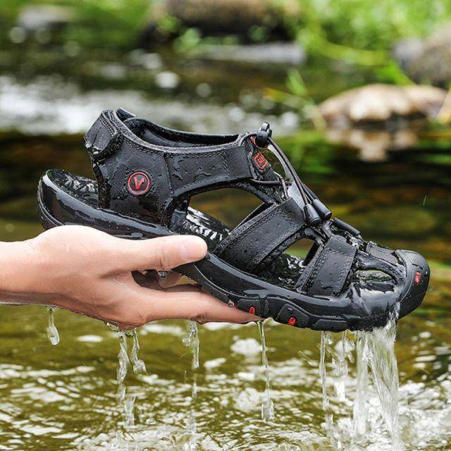Unisex Hiking Sandals with Closed Toe Design for Outdoor Activities - Souliia