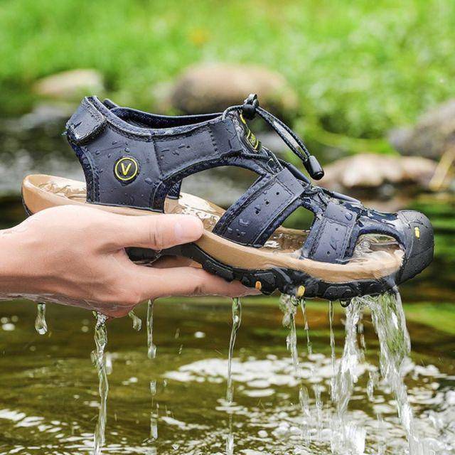 Unisex Hiking Sandals with Closed Toe Design for Outdoor Activities - Souliia