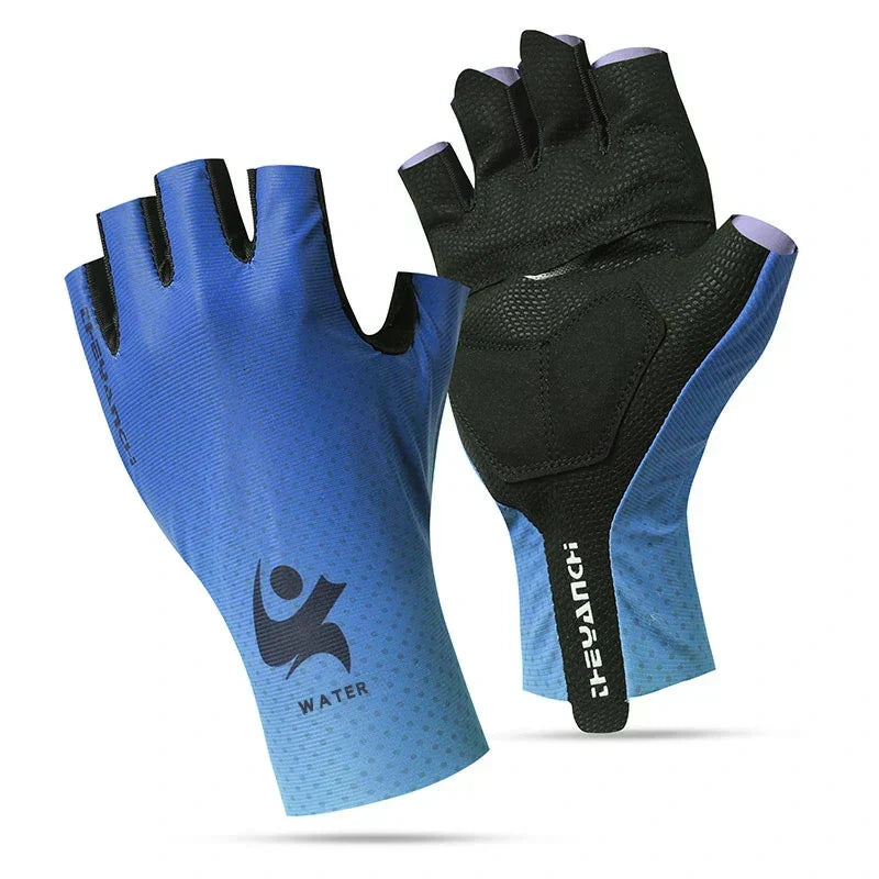 Shock-Absorbing Half-Finger Gloves for Cycling - Souliia