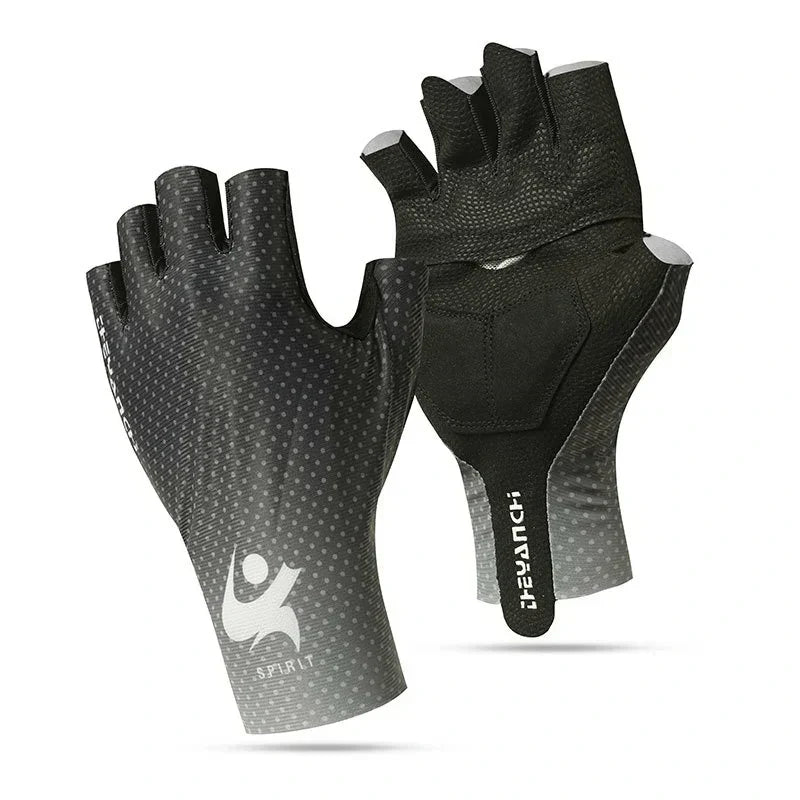 Shock-Absorbing Half-Finger Gloves for Cycling - Souliia