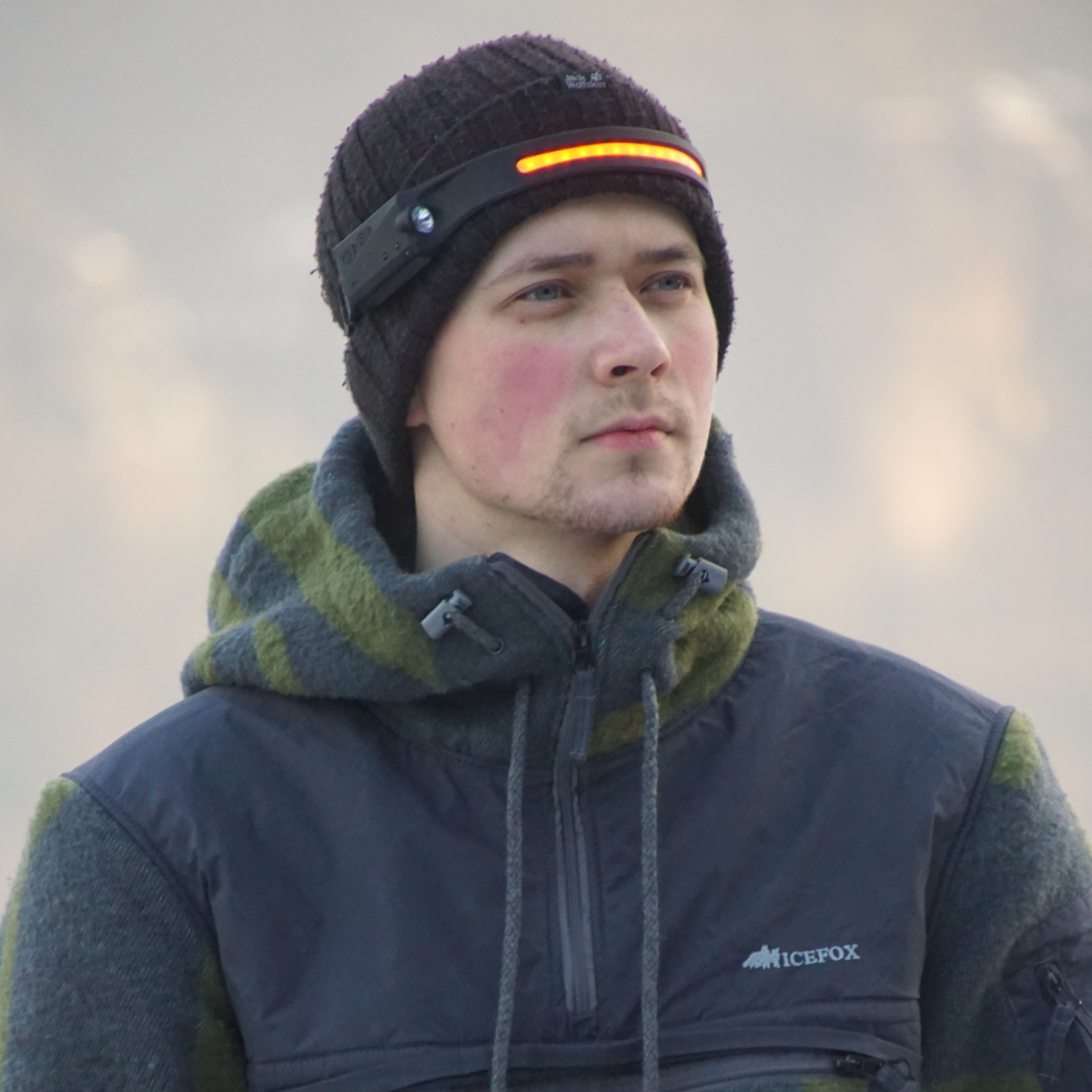 Sensor-Activated LED Headlamp with Broad Beam - Souliia