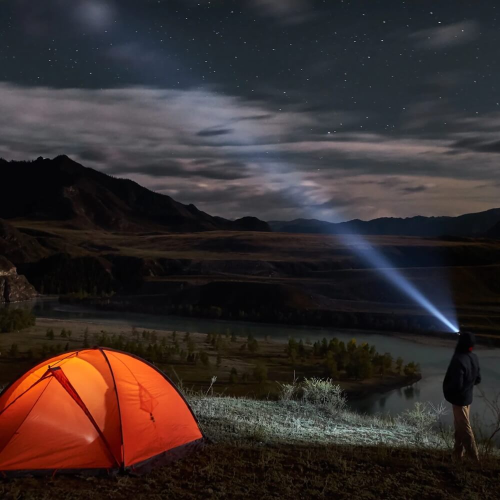 Rechargeable Headlamp for Outdoor Use with LED Lighting - Souliia