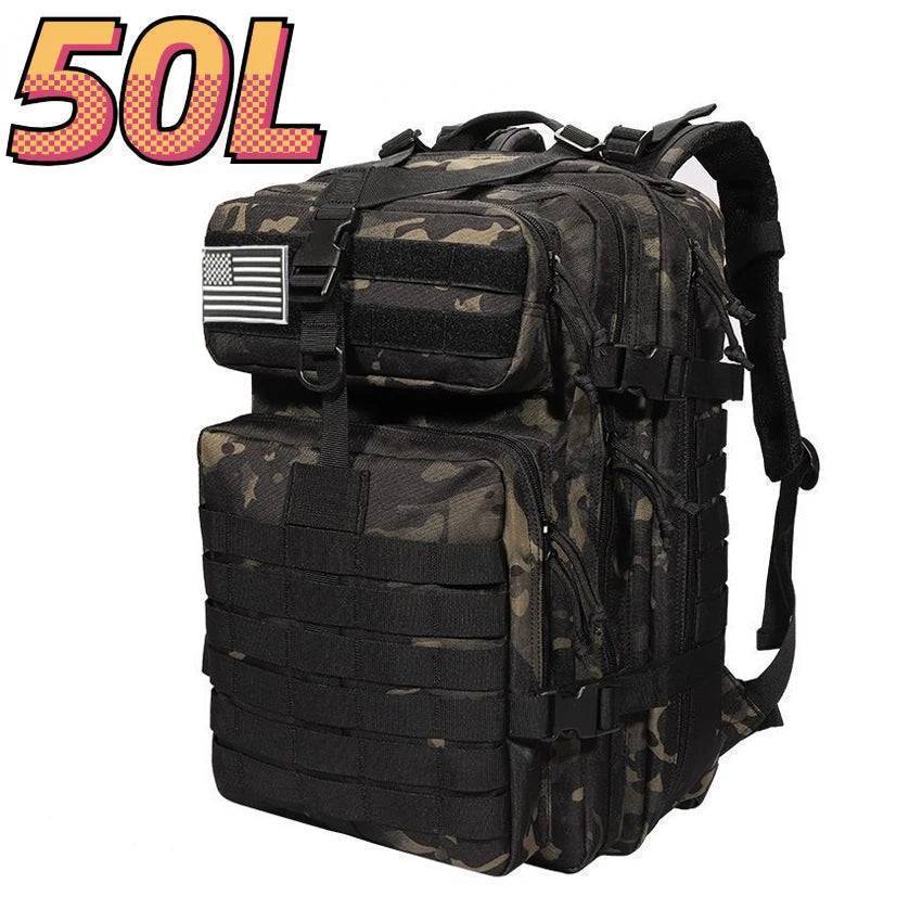 Trekking Backpack for Camping and Hiking - Outdoor Tactical Gear - Souliia
