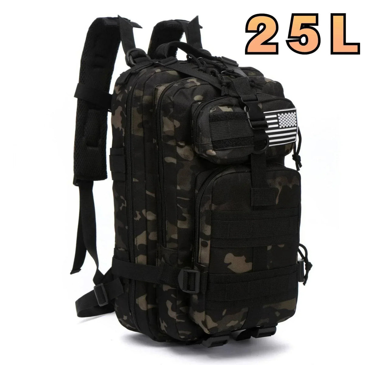 Trekking Backpack for Camping and Hiking - Outdoor Tactical Gear - Souliia
