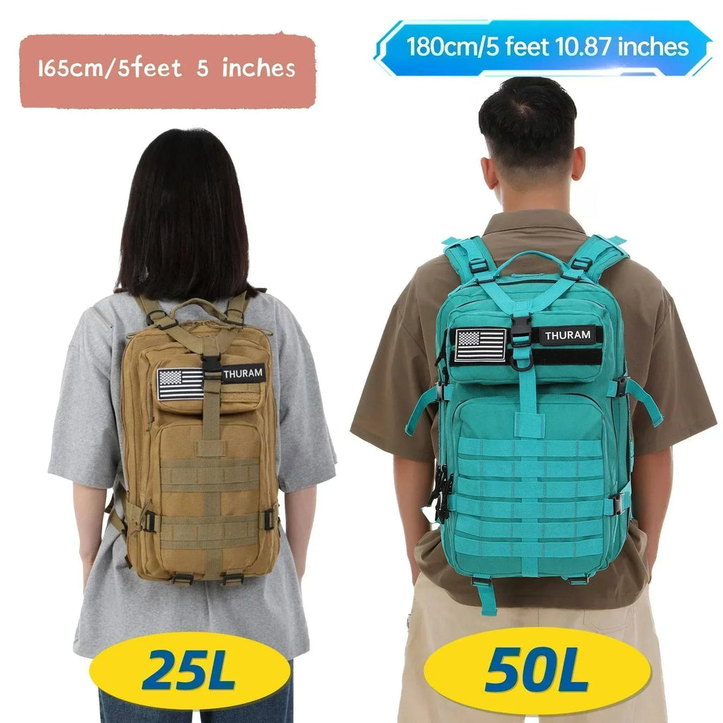 Trekking Backpack for Camping and Hiking - Outdoor Tactical Gear - Souliia