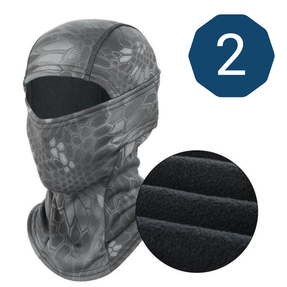 Polarfleecestä valmistettu talvibalaclava - Souliia