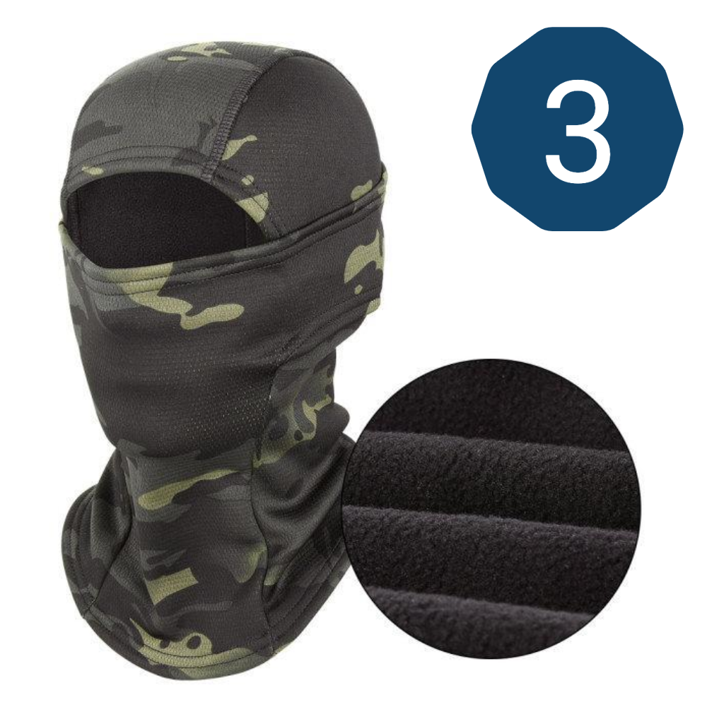 Polarfleecestä valmistettu talvibalaclava - Souliia
