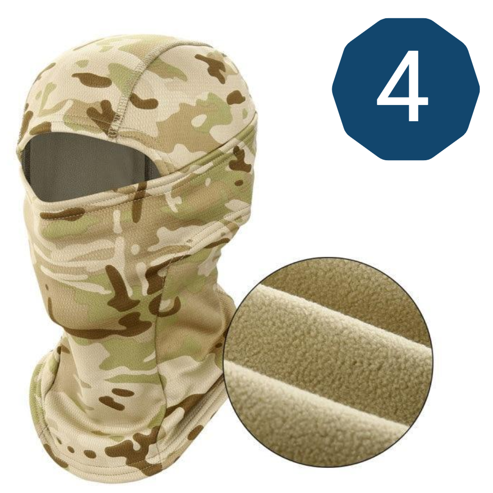 Polarfleecestä valmistettu talvibalaclava - Souliia