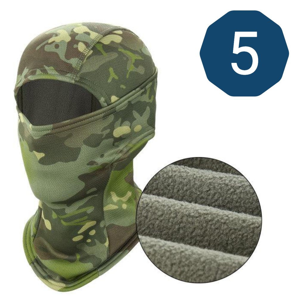 Polarfleecestä valmistettu talvibalaclava - Souliia