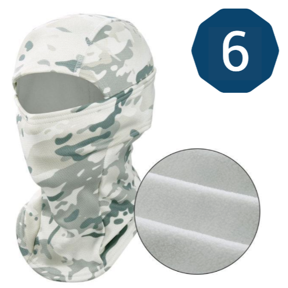 Polarfleecestä valmistettu talvibalaclava - Souliia