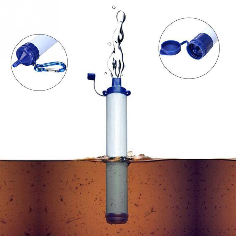 Water Filter Straw for Outdoor Survival and Emergency Use - Souliia