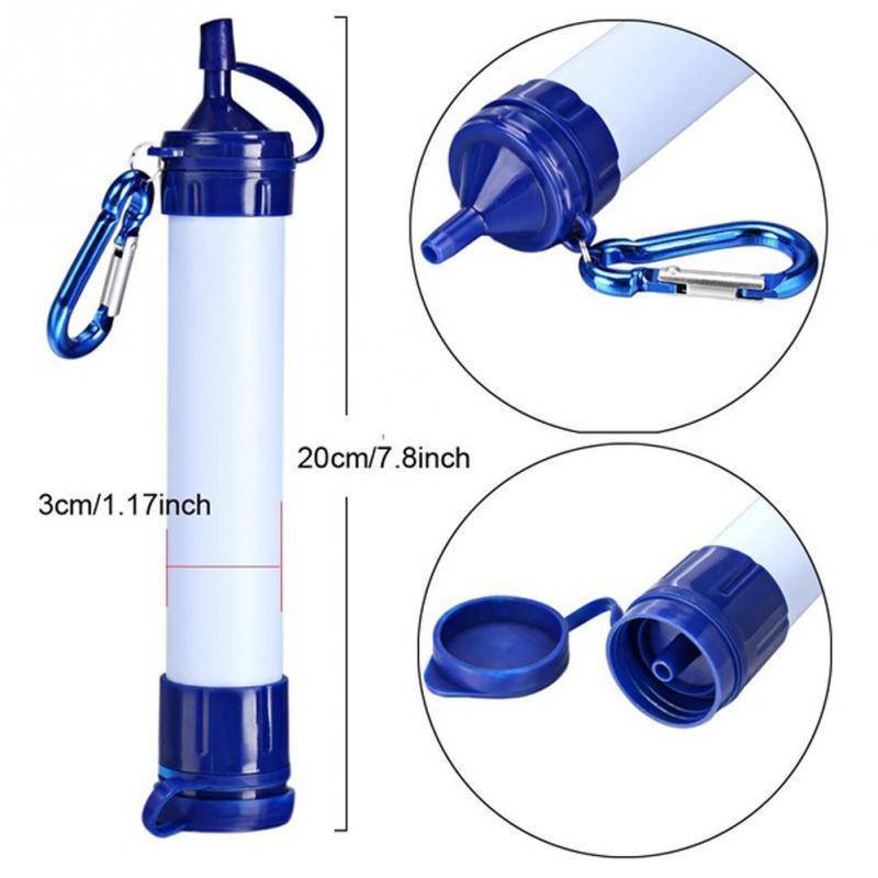 Water Filter Straw for Outdoor Survival and Emergency Use - Souliia