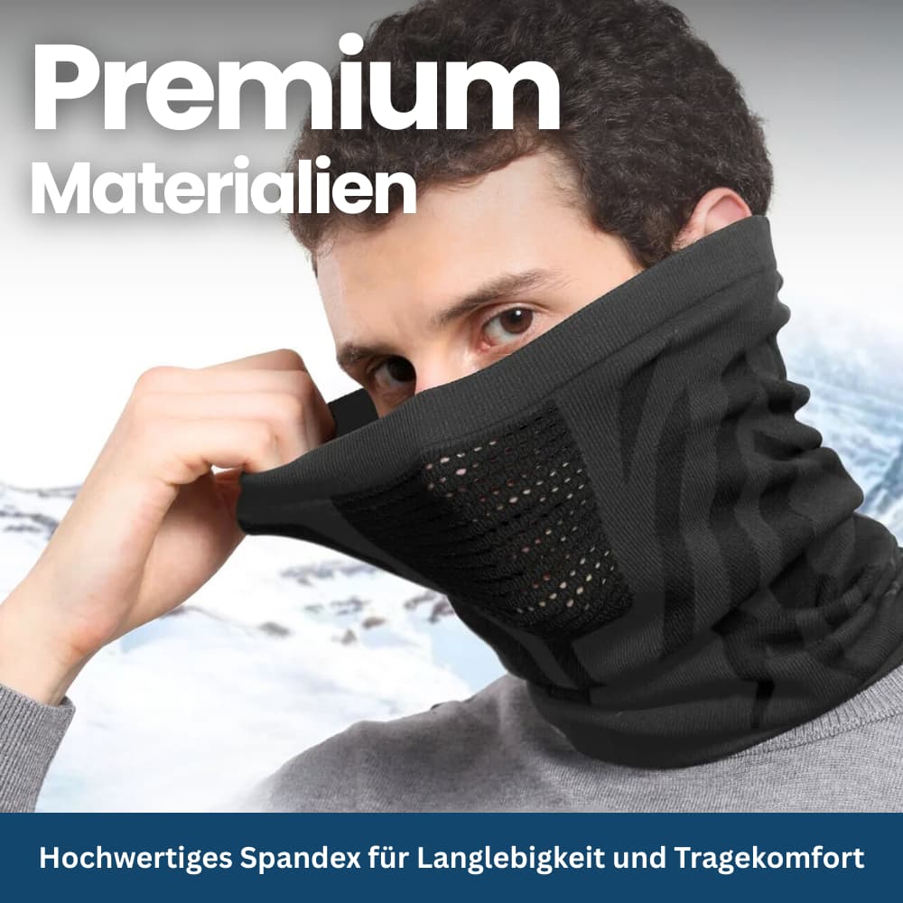 Warm and Versatile Neck Gaiter - Reversible Design - Souliia