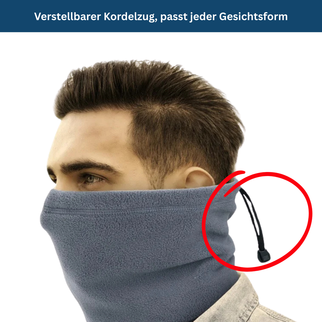 Calentador de cuello para invierno de forro polar suave - Souliia