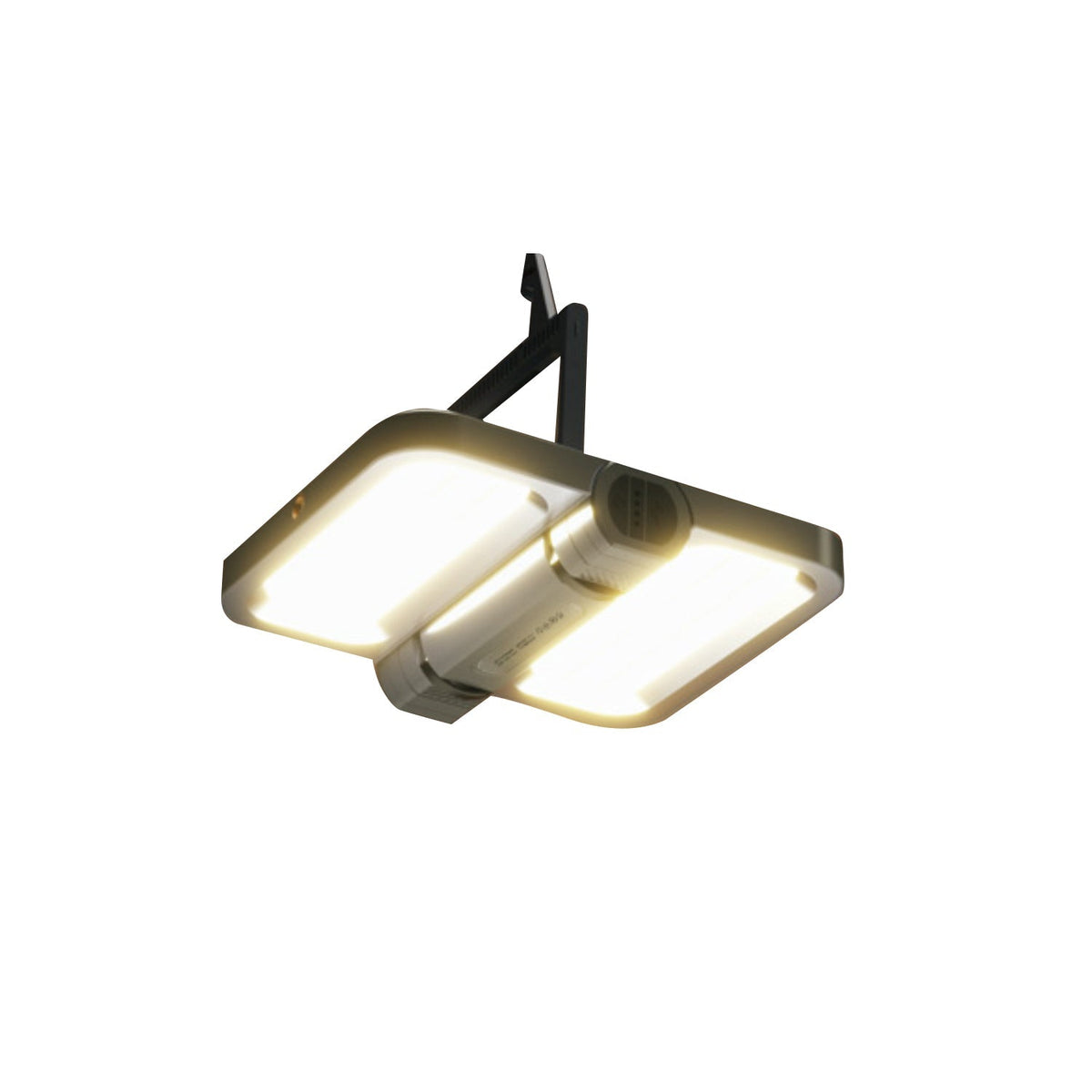 Genopladelig projektør med solenergi og USB-opladning - Souliia