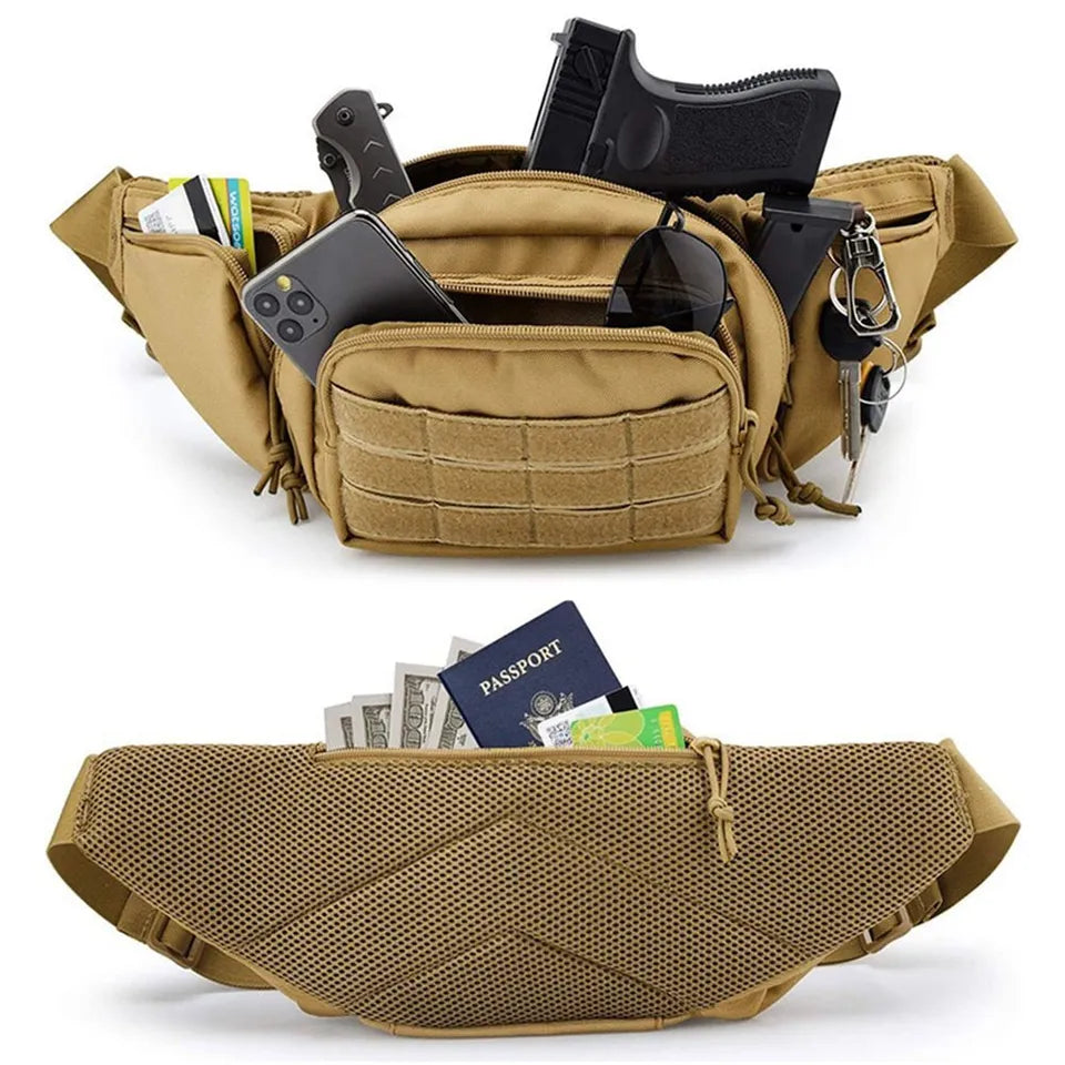 Waist Pack for Concealed Carry – Tactical Design - Souliia