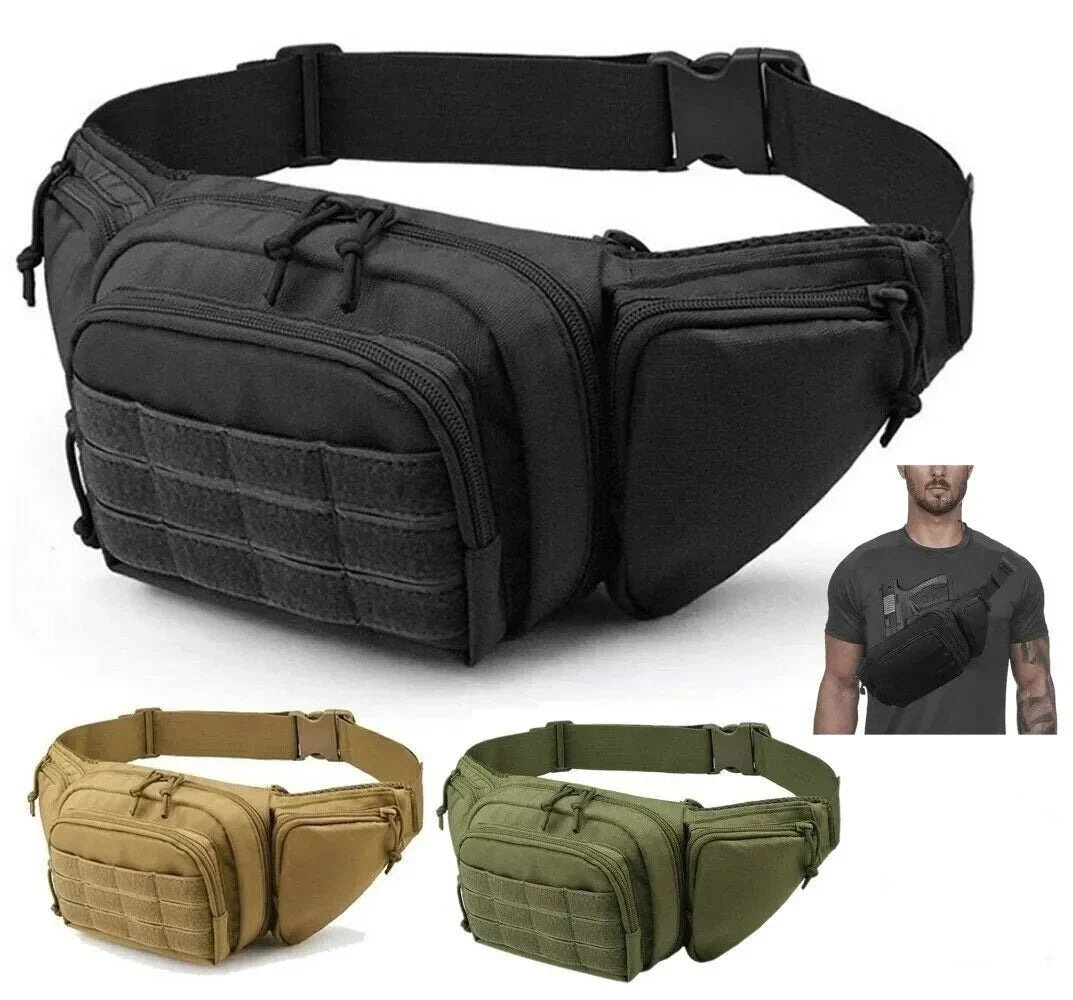 Waist Pack for Concealed Carry – Tactical Design - Souliia
