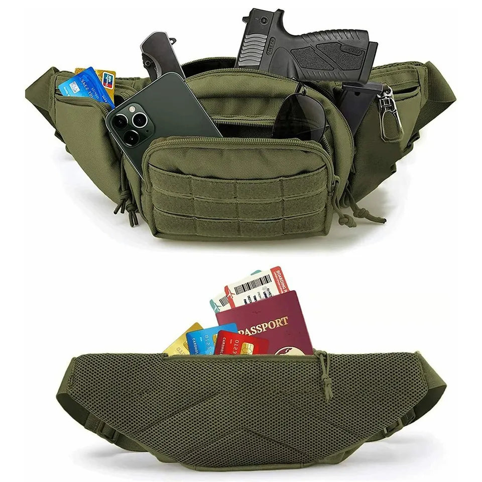 Waist Pack for Concealed Carry – Tactical Design - Souliia