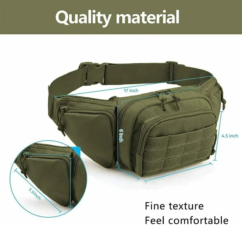 Waist Pack for Concealed Carry – Tactical Design - Souliia