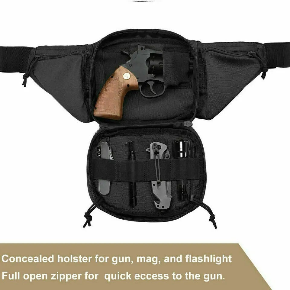 Waist Pack for Concealed Carry – Tactical Design - Souliia