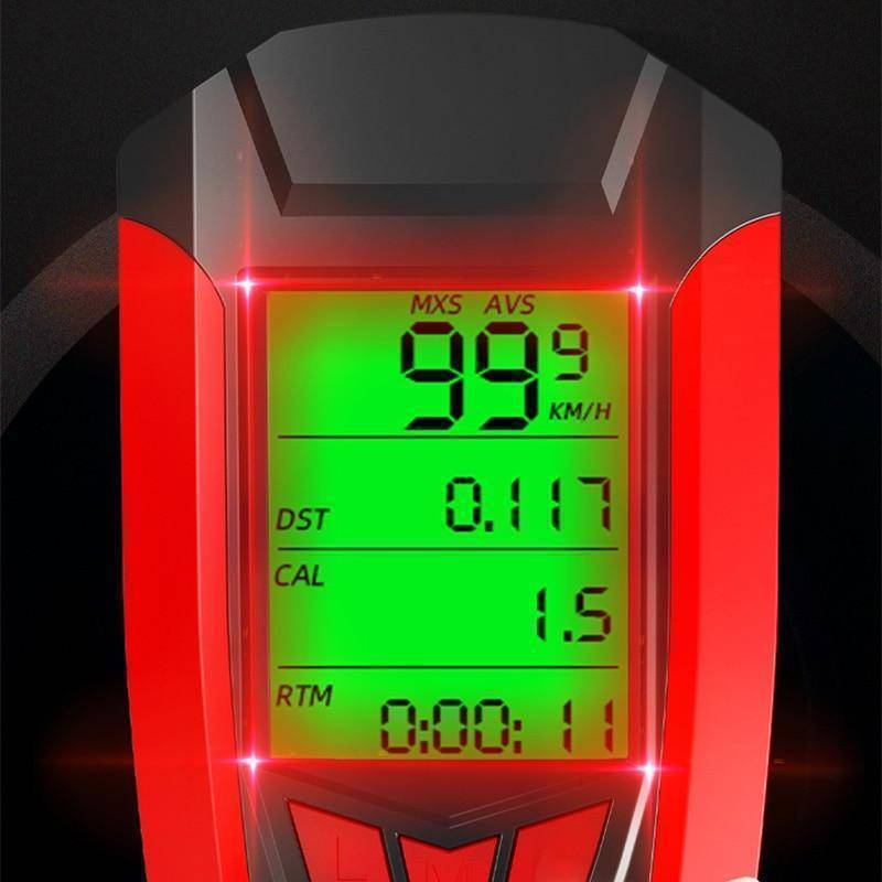 Dobíjecí cyklistické světlo s klaksonem - USB design 3 v 1 - Souliia