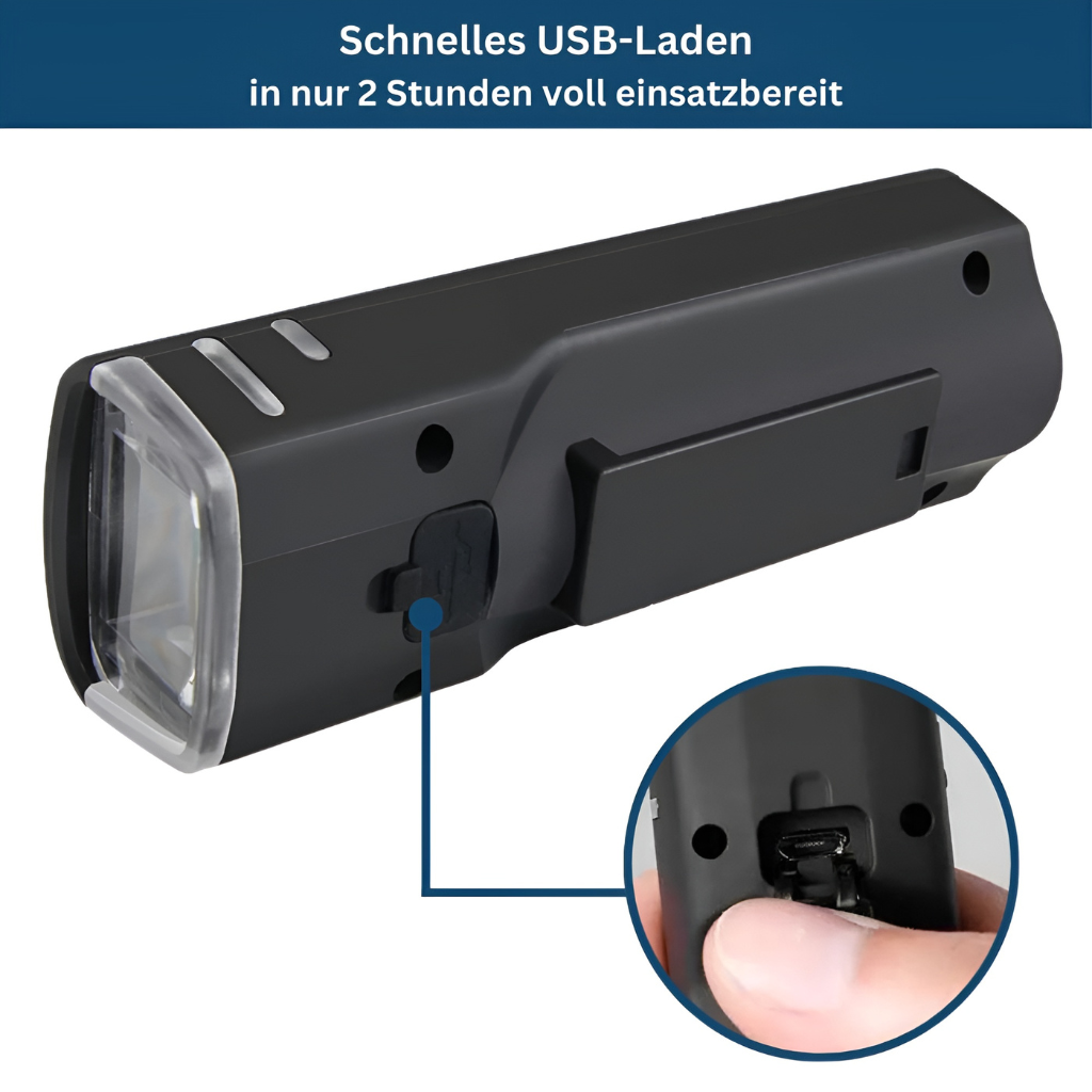 Phare rechargeable avec charge USB - Souliia