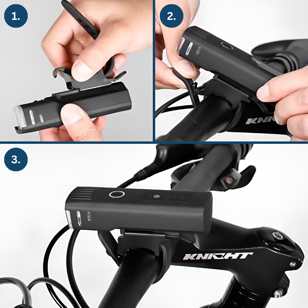 Phare rechargeable avec charge USB - Souliia