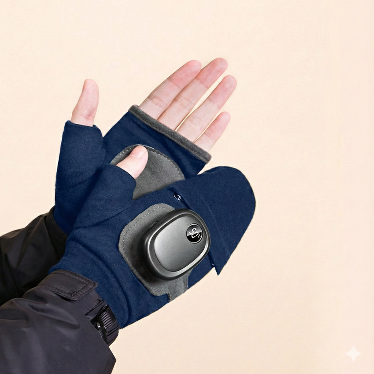 Warm Cycling and Office Gloves with Heating for Winter - Souliia