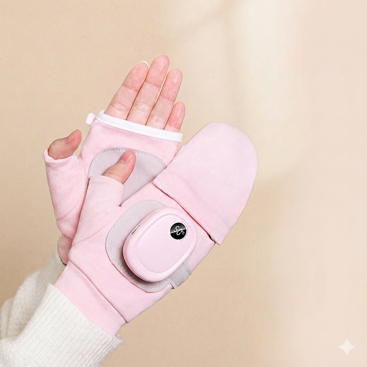 Warm Cycling and Office Gloves with Heating for Winter - Souliia