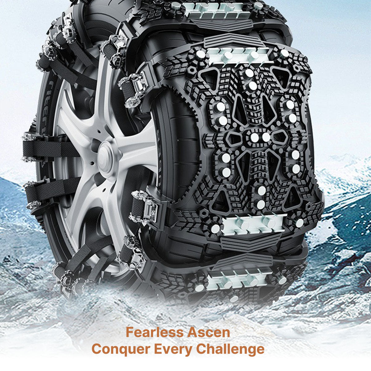 Winter Driving Snow Chains for All Vehicles - Souliia
