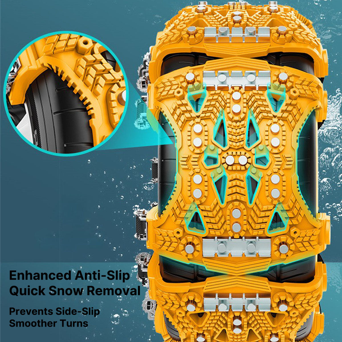Winter Driving Snow Chains for All Vehicles - Souliia