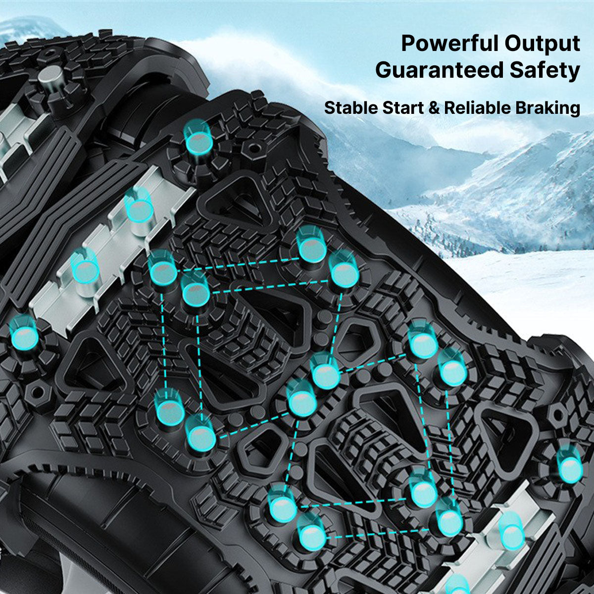 Winter Driving Snow Chains for All Vehicles - Souliia