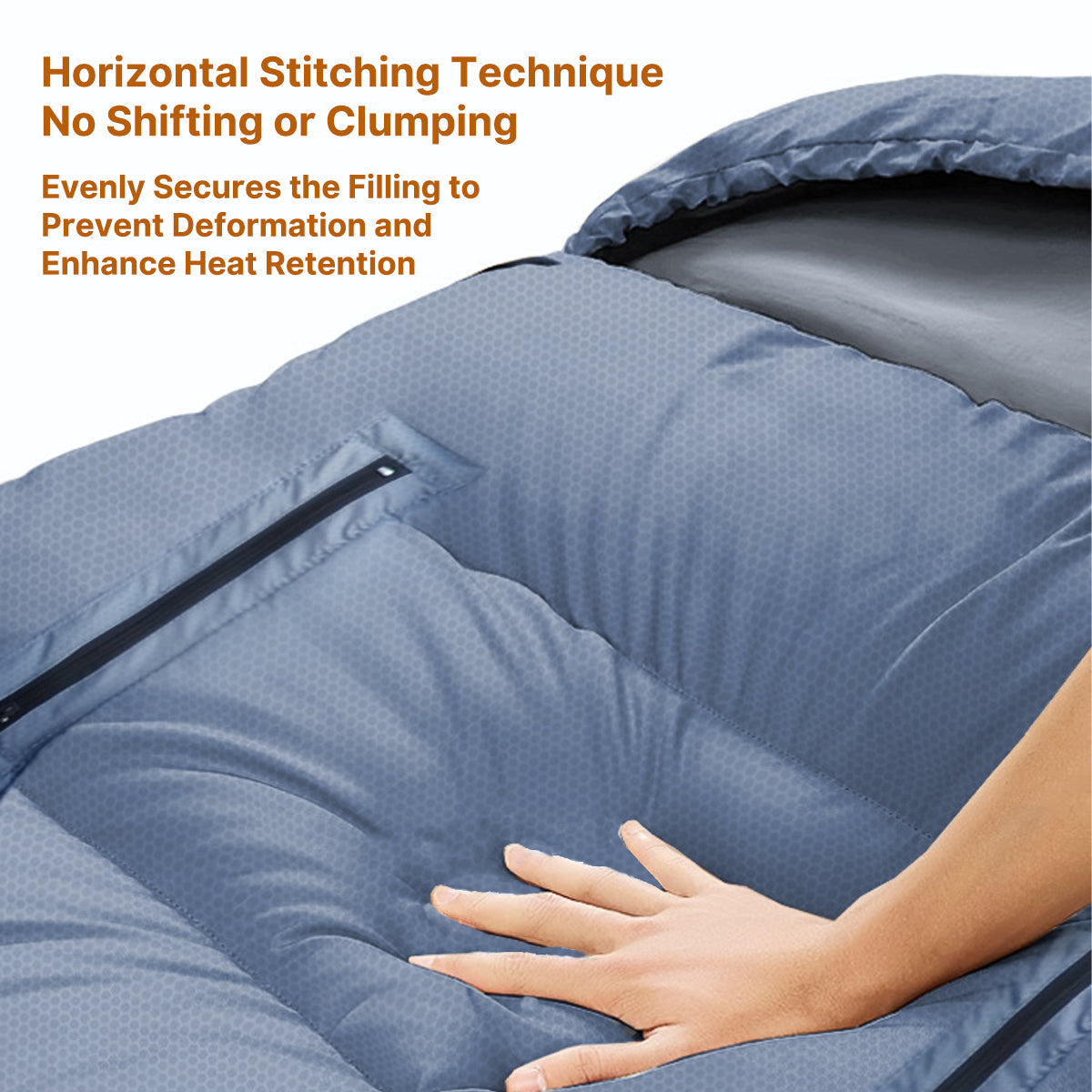 Winter Camping Sleeping Bag with USB Heating Feature - Souliia