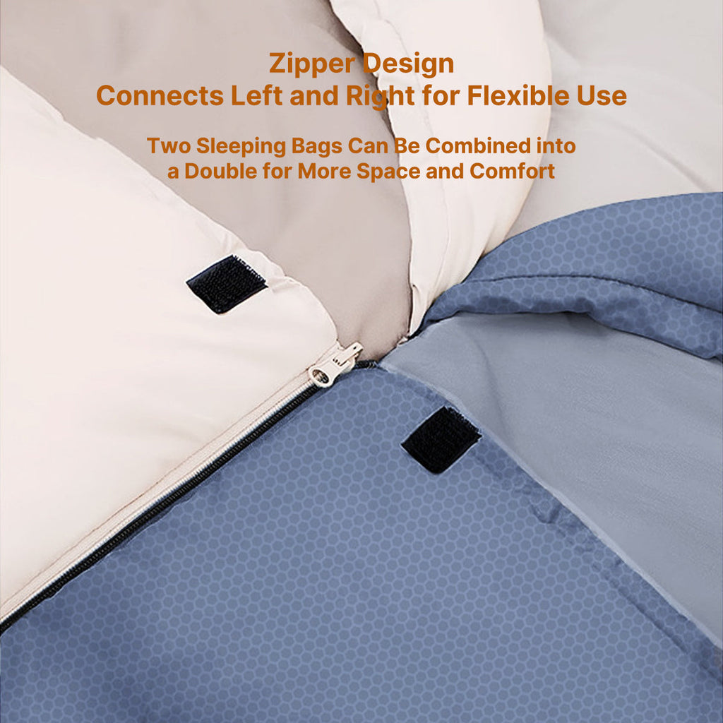 Winter Camping Sleeping Bag with USB Heating Feature - Souliia
