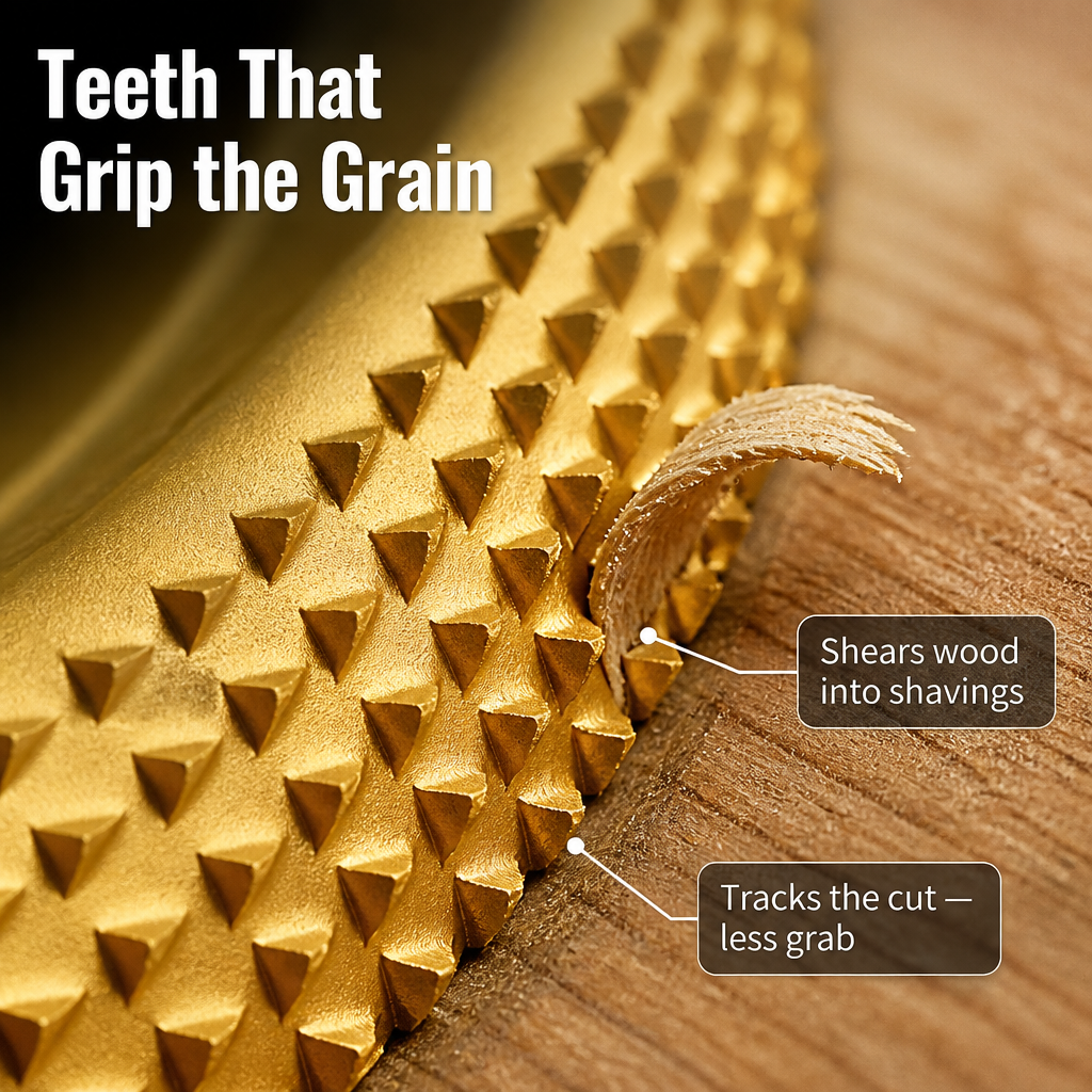 SculptEdge — Carve, Round & Shape Wood in One Pass on the Grinder You Own - Souliia