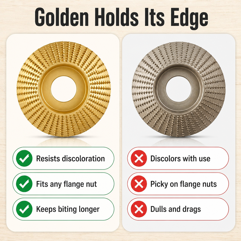 SculptEdge — Carve, Round & Shape Wood in One Pass on the Grinder You Own - Souliia