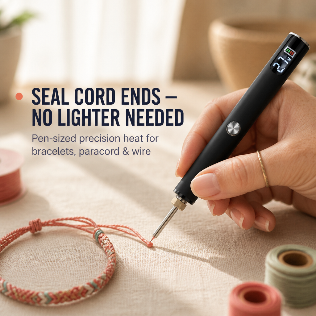 Voltace — Seal Bracelet Cords & Solder Wires Without the Lighter Mess - Souliia