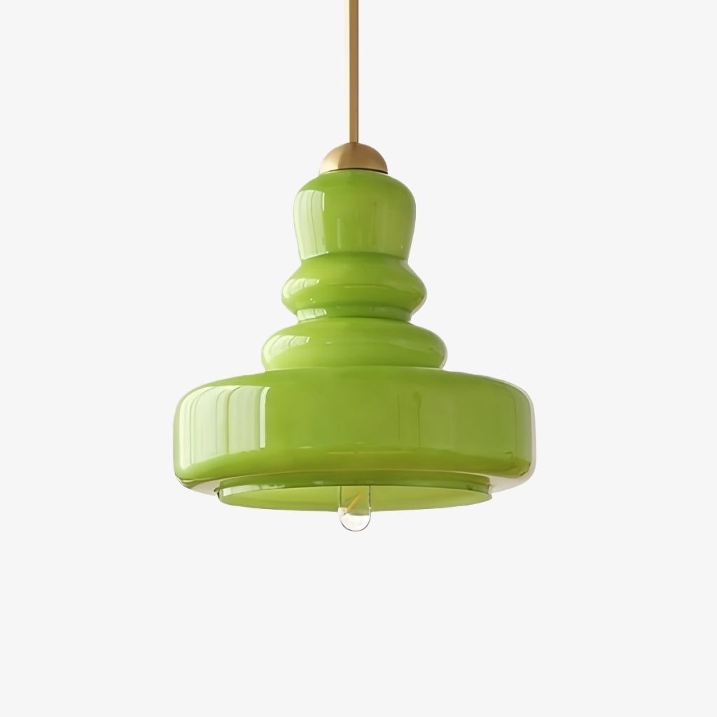 Verdoma Colorful Bauhaus Gourd Shaped Pendant Lamp - Artistic Design for Kitchen Island Lighting | Souliia