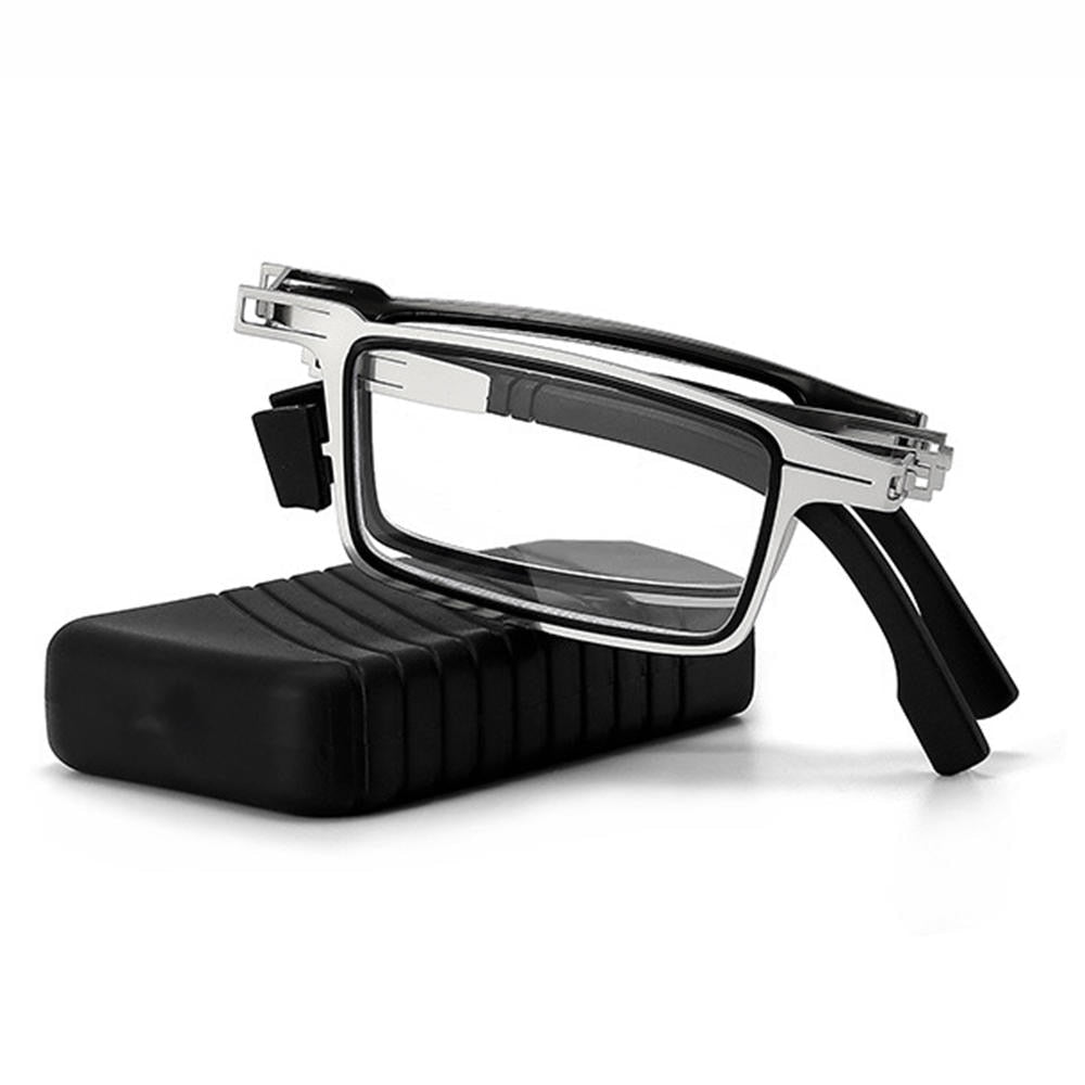 VisionFold Compact Folding Glasses – Ultra-Light, Durable Reading Glasses with Flexible Scratch-Resistant Lenses