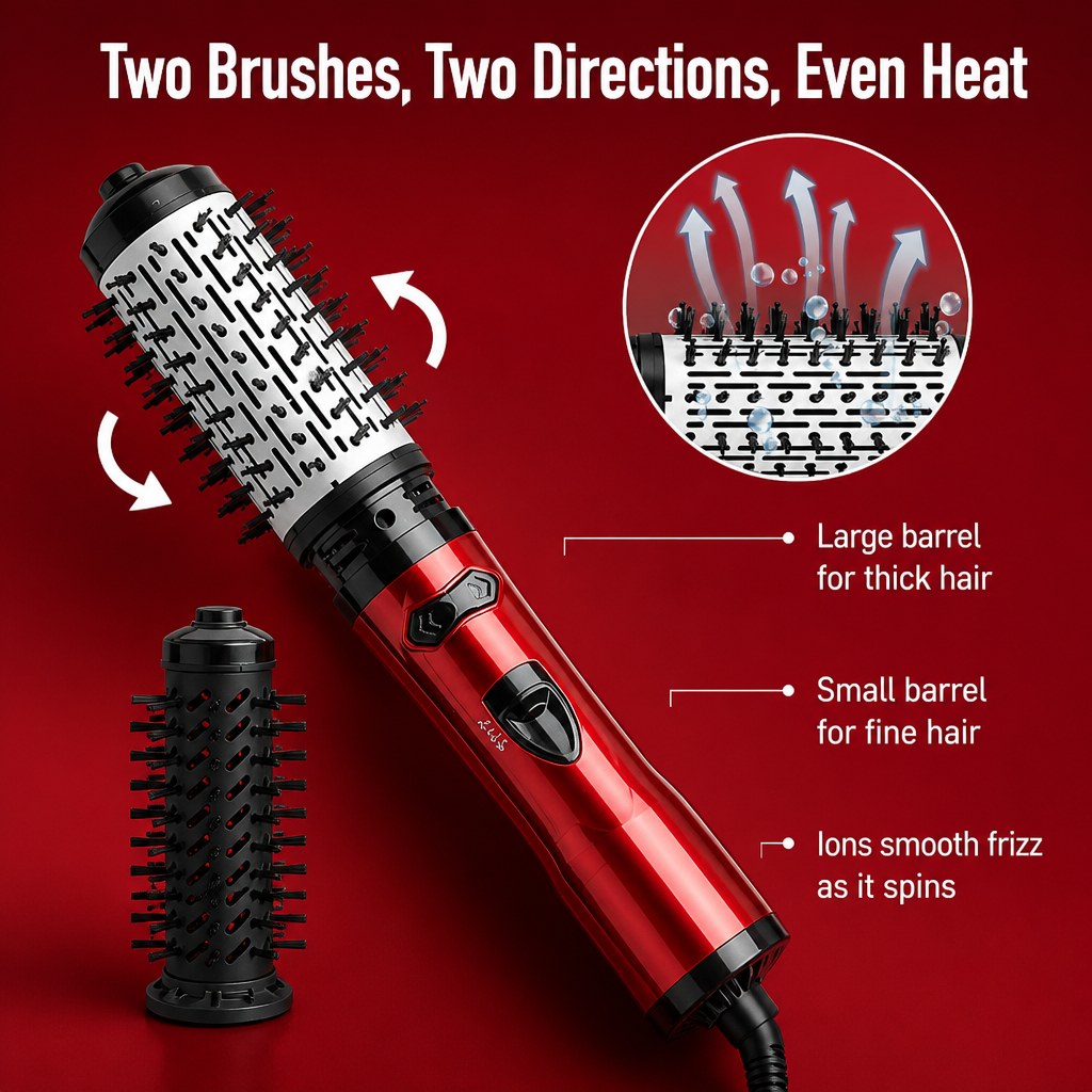 VivoLuxe — Curl, Dry & Add Volume in One Pass Without the Tangle - Souliia