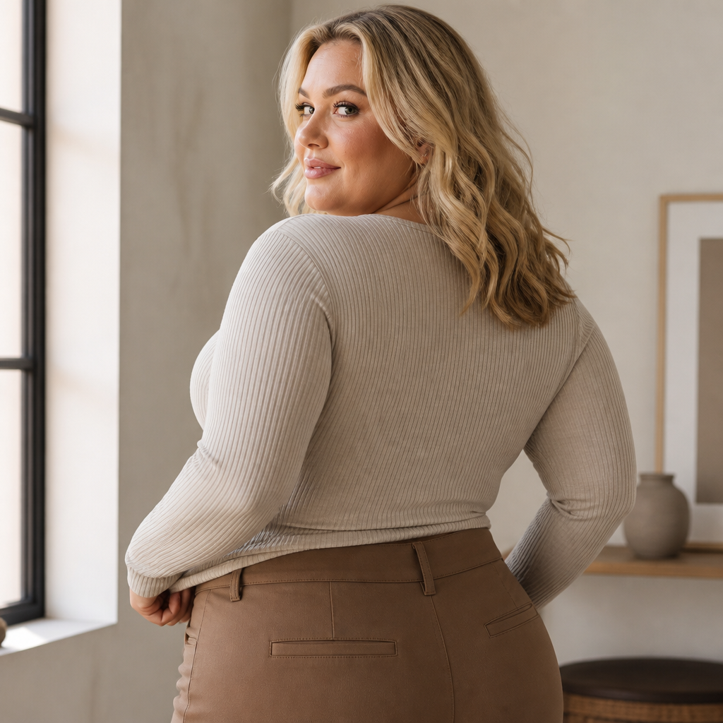 VivreLux – Longline Back-Smoothing Push-Up Bra with Full Coverage - Souliia