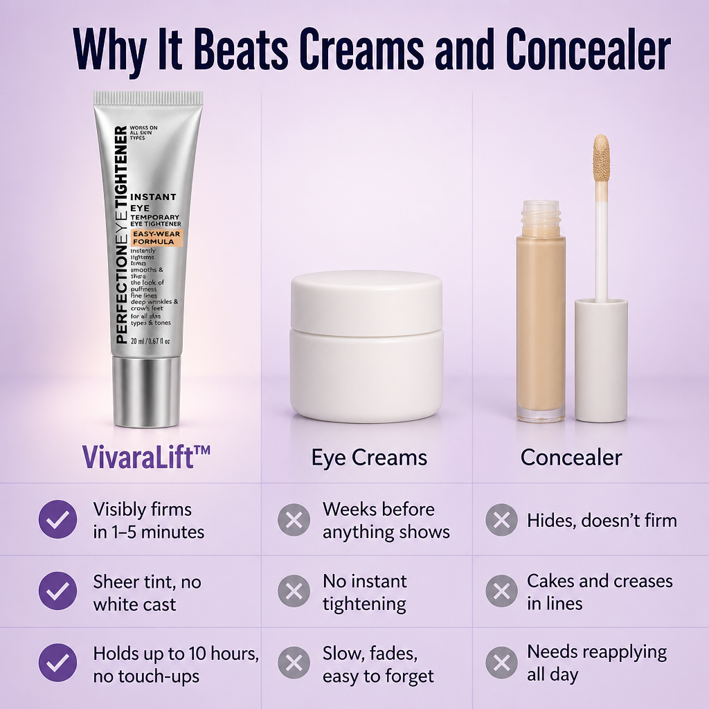 VivaraLift — Tighten Tired Under-Eyes and Look Awake in Minutes | 30-Day Guarantee - Souliia