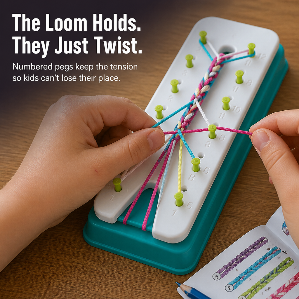 TwistCraze — Braid Real Friendship Bracelets in Minutes Without Tangles or Tears - Souliia
