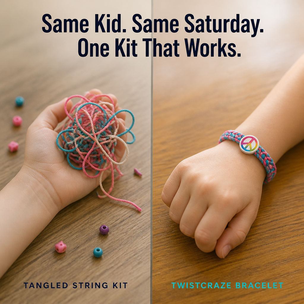 TwistCraze — Braid Real Friendship Bracelets in Minutes Without Tangles or Tears - Souliia